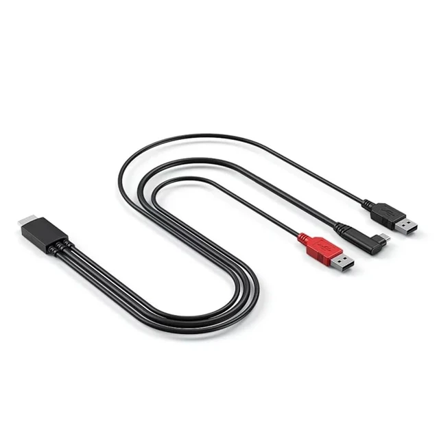 Alt view image 5 of 5 - Spaseeba 3 in 1 Cable Suitable for xppen Artist 12, Artist 10/12/13/16 2nd, Artist Pro 14(Gen2)/16(Gen2), Artist Pro 16, Innovator 16, for Drawing Tablet Pen Display