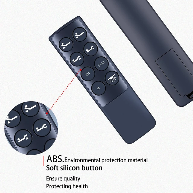 Alt view image 3 of 5 - SJUIF Replacement Remote for UniPon Twin XL & King Size Adjustable Bed