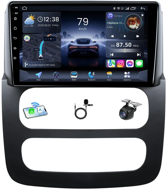 Main image of 4 + 64GB ROM Android 15 Car Radio for Dodge Ram 1500 2500 3500 2002-2005
