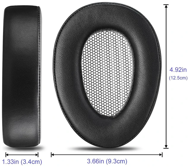 Alt view image 3 of 5 - AHG Accessory House Global Empyrean Empyrean II and Elite Sheepskin Leather earpads Cushions. Compatible with Meze Empyrean, Empyrean II and Elite Headphones. Easy DIY Fit ^^ Premium Sheepskin Leather
