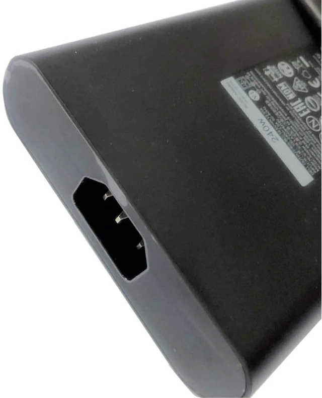 Alt view image 2 of 3 - New 240-Watt Slim Charger for Dell G15 5510 5511 5515 5520 5521 Gaming Laptop, Precision 7770 7670 7760 7750 7740 7730 7720 7710 Mobile Workstations with AC Power Adapter Supply Cord