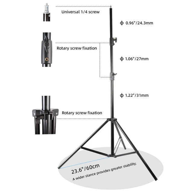 Alt view image 4 of 5 - Xik 10ft Video Tripod for XbotGo Chameleon & Falcon