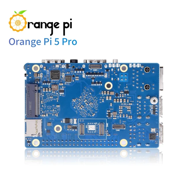 Alt view image 5 of 5 - Orange Pi 5 Pro 16GB LPDDR5 RK3588S 8 Core 64 Bit Single Board Computer, 8K Video Decoding 2.4GHz Frequency WiFi Bluetooth Open Source Board Run Orange Pi OS, Android, Debian, Ubuntu