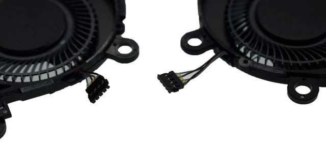 Alt view image 4 of 5 - New CPU+GPU Cooling Fan for HP Spectre x360 13-AW TPN-Q225 Series