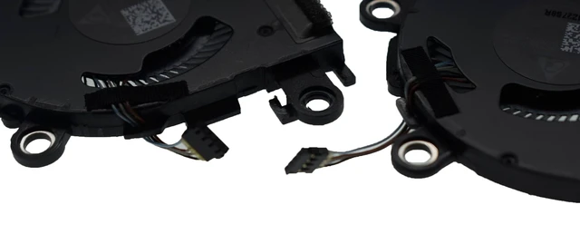 Alt view image 5 of 5 - New CPU+GPU Cooling Fan for HP Spectre x360 13-AW TPN-Q225 Series