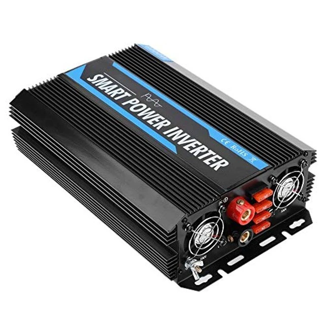 Alt view image 3 of 5 - Power Inverter 220,12V/24V Car Power Inverter,Inverter 12 to 220,Power Inverter,2000W 12V to 220V Pure Sine Power Voltage Inverter Transformer Auto Accessory
