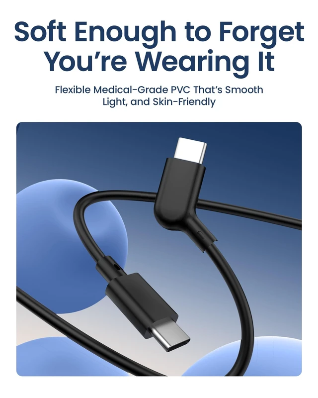Alt view image 4 of 5 - AR Smart Glasses USB-C Cable,9.84FT/3M, 20Gbps Data & 60W Fast Charging