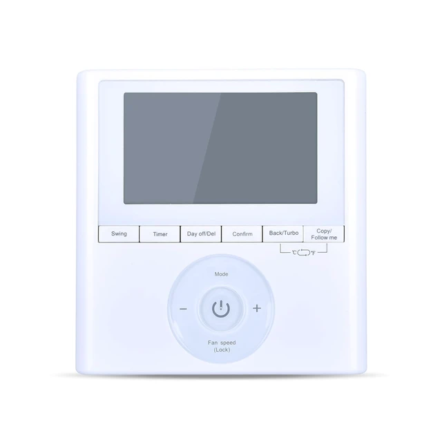Alt view image 4 of 4 - Rankle Memory Central Air Conditioning Multi Line Control System for Midea Wired Wall Air Conditioner Controller KJR-120G1 TFBG-E-01 17317100A25453