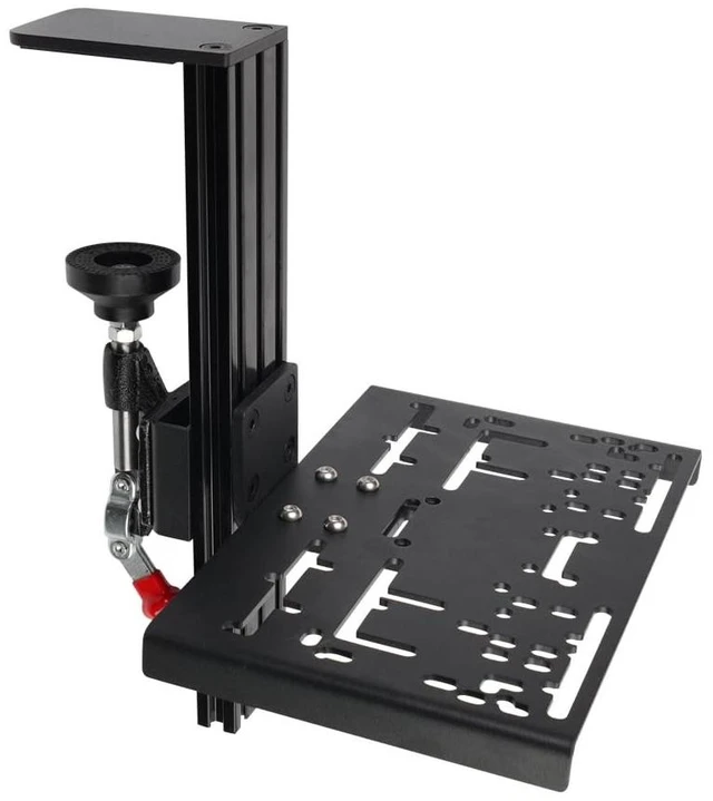 Main image of HXBER Universal Desk Mount, Universal Desk Mount for Racing Sim Shifter & Handbrake Replacement for Thrustmaster TH8A Shifter & TSS Handbrake, Logitech G Driving Force Shifter, Fanatec ClubSpor