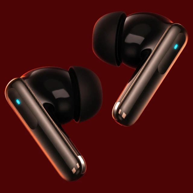 Alt view image 2 of 5 - Wentronic R1 Wireless Earbuds Bluetooth 5.4 Stereo Sound Headphones - Black