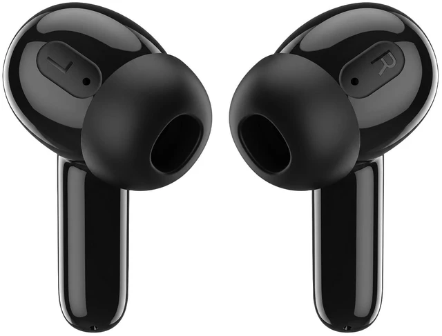 Alt view image 4 of 5 - Wentronic R1 Wireless Earbuds Bluetooth 5.4 Stereo Sound Headphones - Black