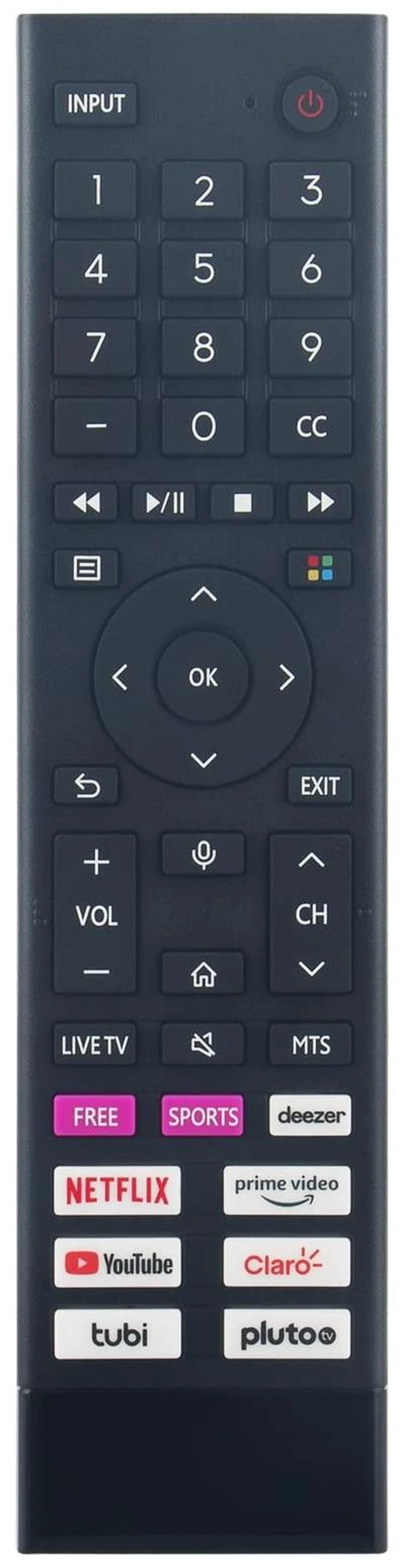 Main image of Allimity ERF3Y80H Voice Relaced Remote Control Fit for HISENSE Smart TV 50A53FUV 55A53FUV 65A53FUV 43A53FUV