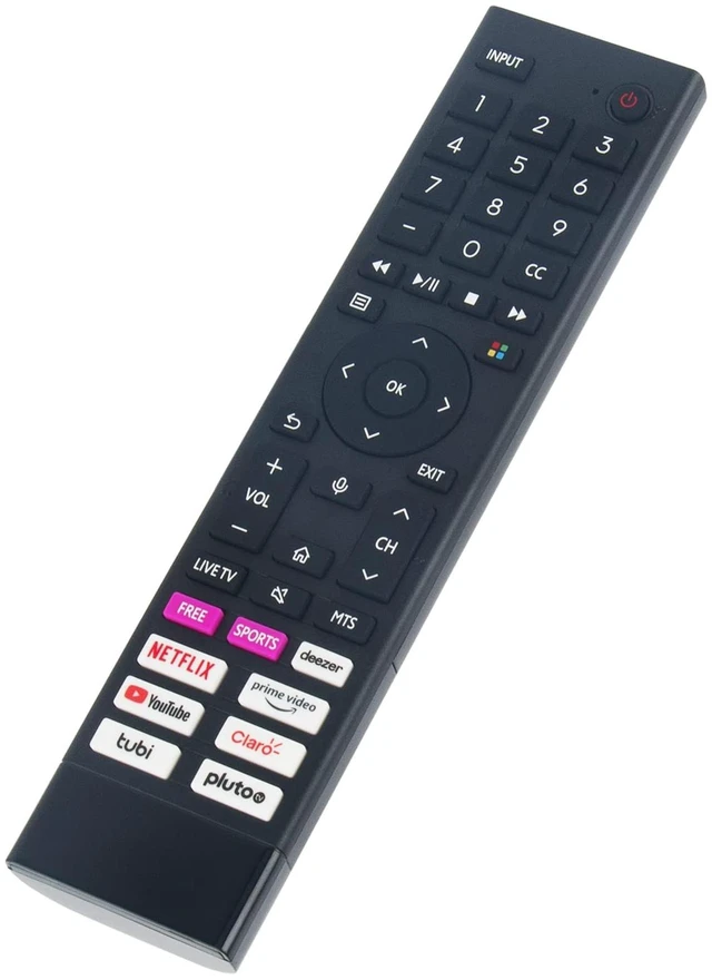 Alt view image 3 of 5 - Allimity ERF3Y80H Voice Relaced Remote Control Fit for HISENSE Smart TV 50A53FUV 55A53FUV 65A53FUV 43A53FUV