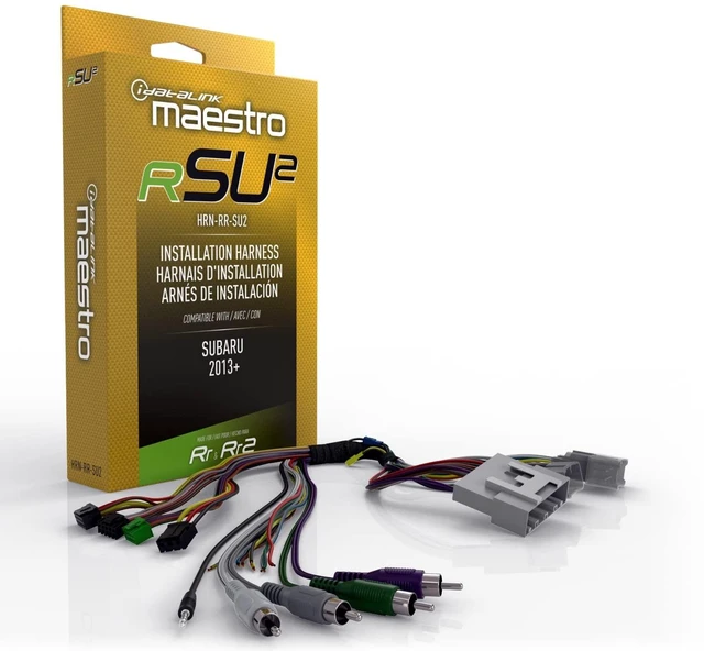 Main image of Maestro HRN-RR-SU2 Plug and Play T-Harness for SU2 Subaru Vehicles - (Discontinued)