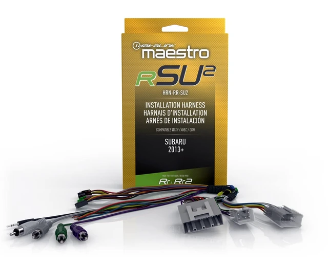 Alt view image 5 of 5 - Maestro HRN-RR-SU2 Plug and Play T-Harness for SU2 Subaru Vehicles - (Discontinued)