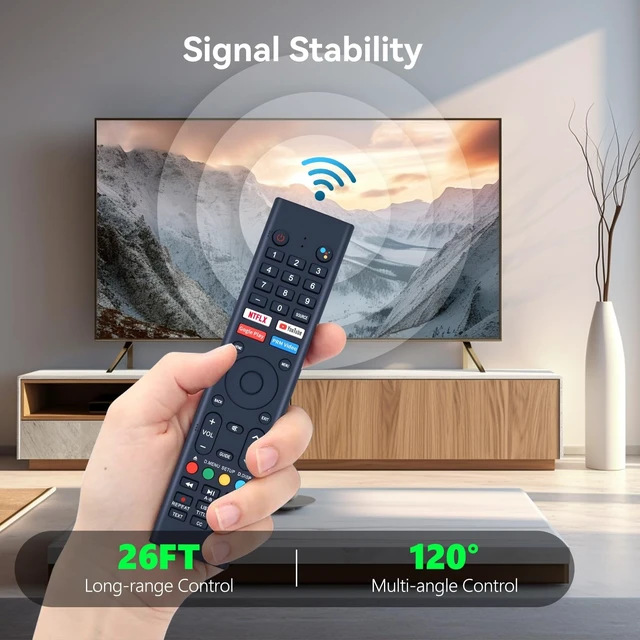 Alt view image 4 of 5 - New Replacement Remote Control for SYLVOX Deck/Pool/Pool Pro QLED Smart TV