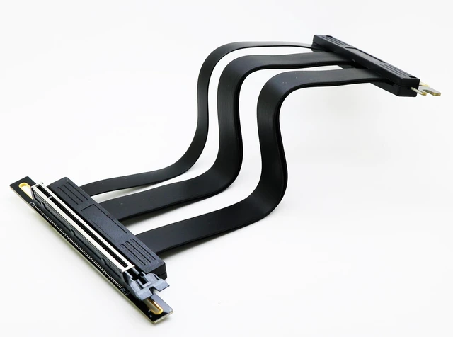 Alt view image 4 of 5 - Sintech 30cm PCI-e 5.0 X16 Riser Cable,PCIe Extension Card
