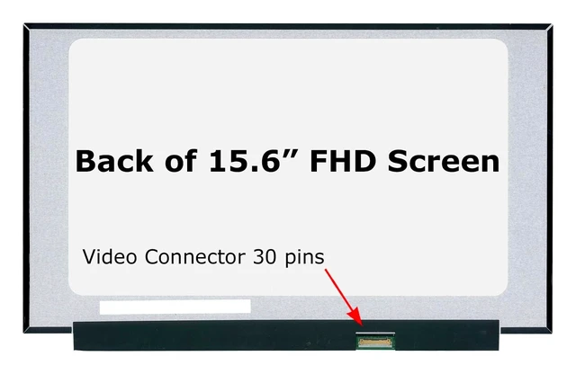 Alt view image 2 of 5 - SCREENARAMA New Screen Replacement for N156HCA-EAB REV.C4