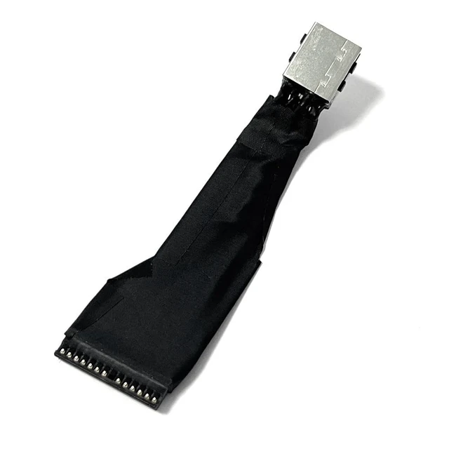 Alt view image 3 of 5 - Zahara DC Power Jack Charging Port Cable for DELL Aurora AC16251 P139F002