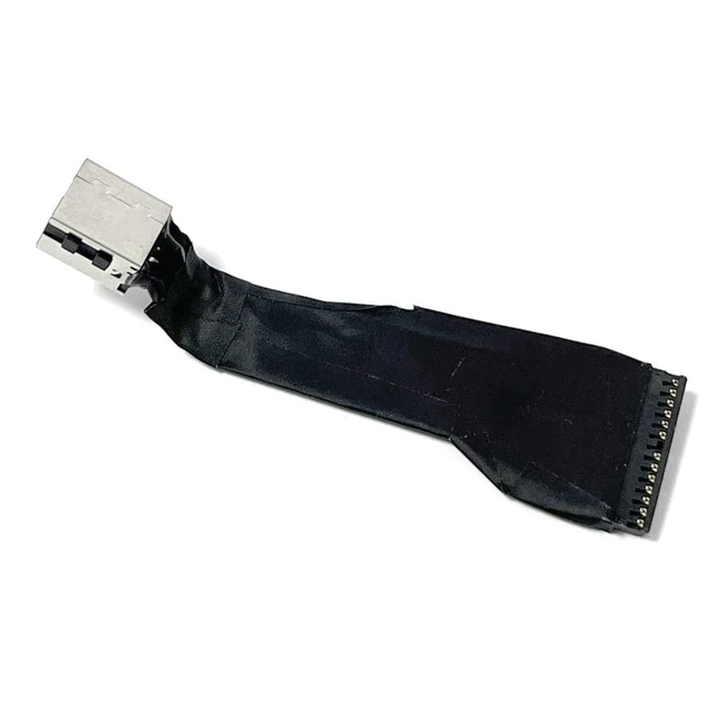 Alt view image 2 of 5 - Zahara DC Power Jack Charging Port Cable for DELL Aurora AC16251 P139F002