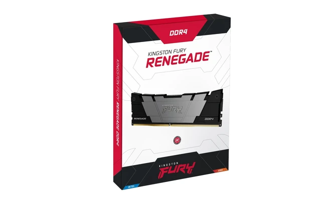 Alt view image 4 of 5 - Kingston Fury Renegade 32GB 3200MT/s DDR4 CL16 DIMM (Kit of 2) Desktop Gaming Memory - KF432C16RB12K2/32