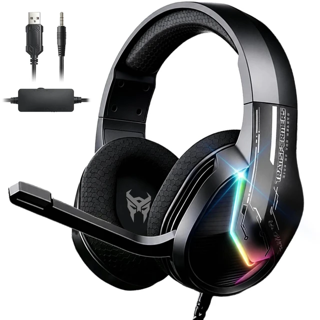 Main image of Transformers Wired Gaming Headset with Mic for PC PS4 PS5 Xbox One Switch