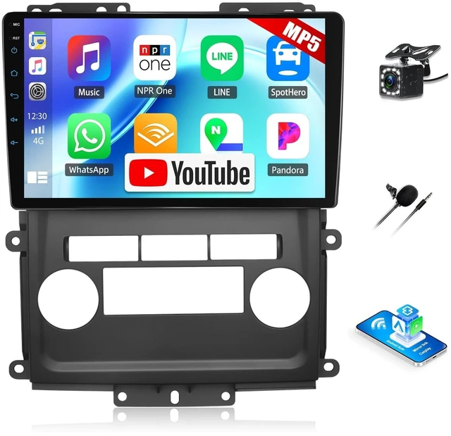 Main image of Car Radio for Nissan Frontier 2009-2012 Wireless Apple CarPlay Android Auto