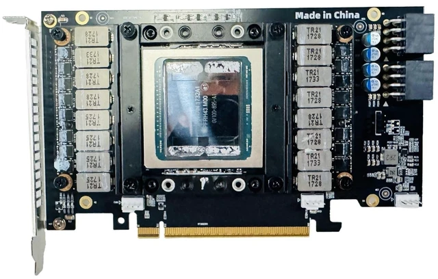 Alt view image 5 of 5 - SXTAIGOOD Graphics Card SXM2 to PCIe X16 Adapter Board with Bracket