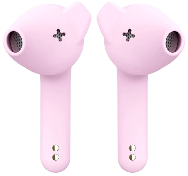 Main image of Defunc True Basic Wireless Earbuds, Bluetooth 6.0, Patented MultiTip Semi-in-Ear Design with Silicone Ear Wings, AI App Support, Quad Microphones,Waterproof, 22H Playtime, Secure Fit Earbuds (P