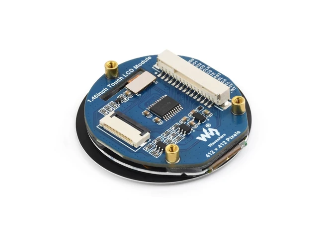 Alt view image 3 of 5 - KLAYERS 1.46inch Touch LCD Module, 412x412, QSPI/I2C, SPD2010