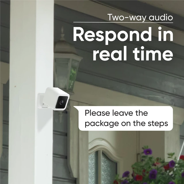 Alt view image 4 of 5 - WYZE Cam v3 with Color Night Vision, Wired 1080p HD Indoor/Outdoor Video Camera, 2-Way Audio, Works with Alexa, Google Assistant, and IFTTT