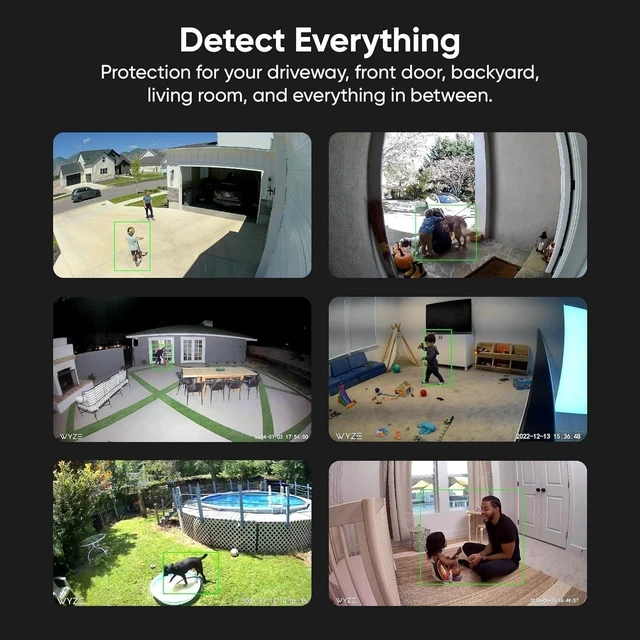 Alt view image 5 of 5 - WYZE Cam v3 with Color Night Vision, Wired 1080p HD Indoor/Outdoor Video Camera, 2-Way Audio, Works with Alexa, Google Assistant, and IFTTT