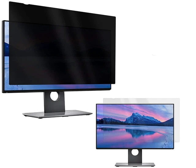 Main image of Gugxiom 2Pcs 24" Computer Privacy Screen Filter, Anti Glare & Anti Scratch