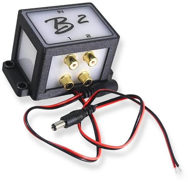 Main image of B2 Audio Cockbox 2x4 RCA Splitter Distribution Block w/RGB LED Lights