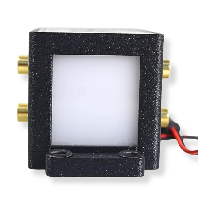Alt view image 4 of 5 - B2 Audio Cockbox 2x4 RCA Splitter Distribution Block w/RGB LED Lights