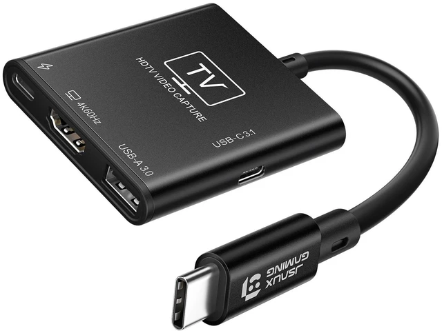 Main image of JSAUX Video Capture Card Intended for Nintendo Switch 2/Steam Deck/ROG Ally