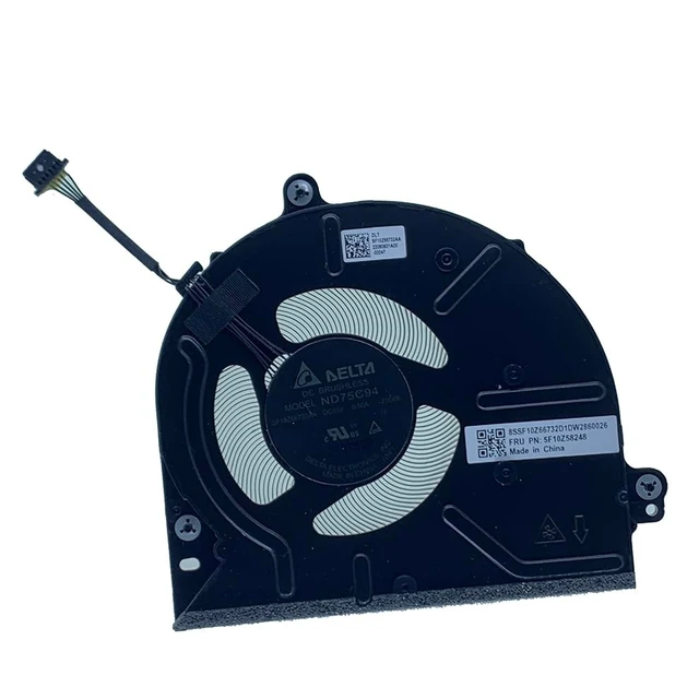 Alt view image 2 of 4 - CPU Fan for Lenovo ThinkPad L14 Gen3 Gen 4, L15 Gen 3 Gen 4, C14 Gen 1
