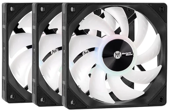 Main image of Mechanic Master KaKaLock Magic Cableless Series KL120 -Wild 120mm Fan Cableless PWM aRGB Fan (Black)