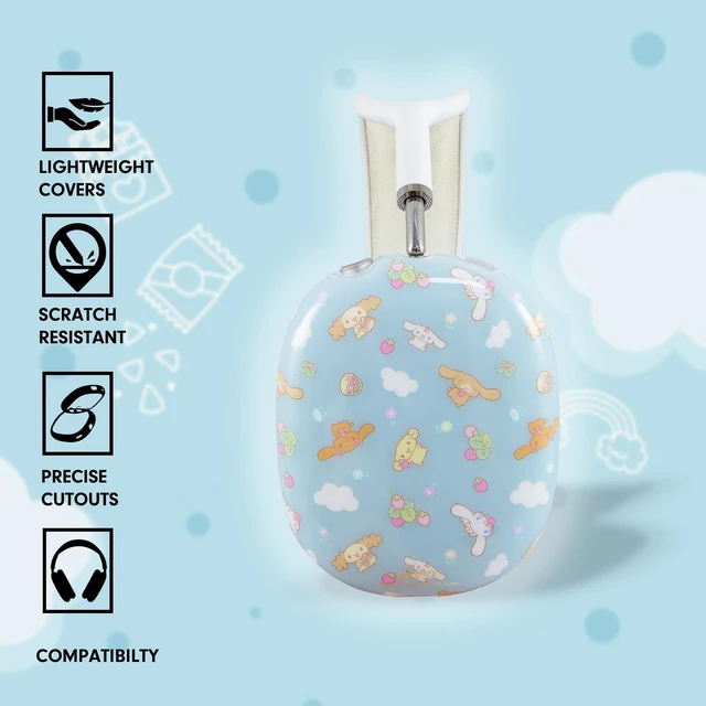 Alt view image 3 of 5 - Sonix x Sanrio Protective Case Cover for AirPods Max 2 & 1 (Cinnamoroll & Mocha)