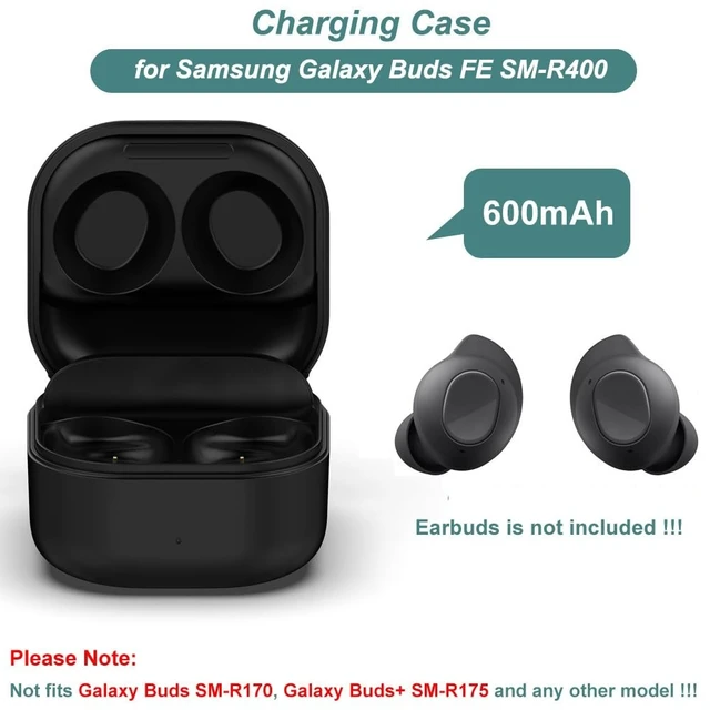 Alt view image 2 of 5 - Charging Case for Galaxy Buds FE SM-R400 (Black)