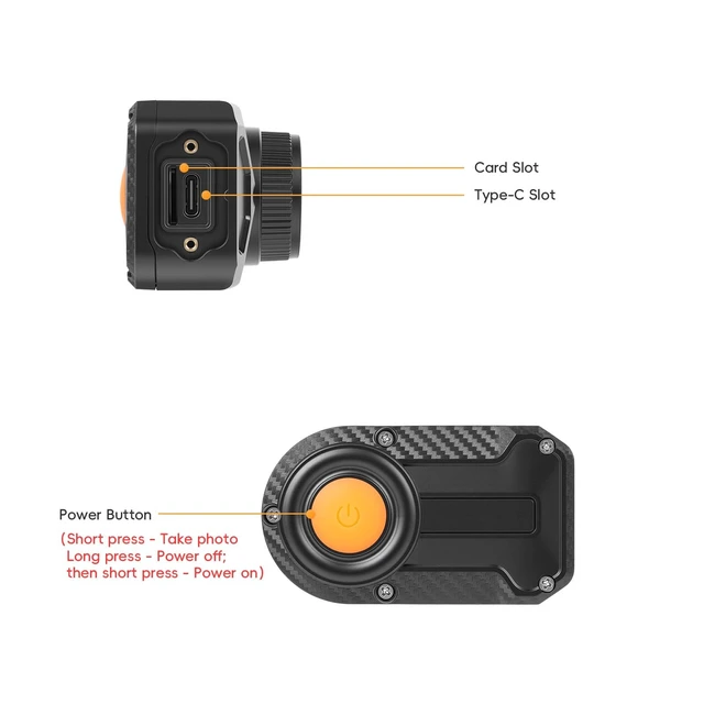 Alt view image 5 of 5 - Motorcycle Dash Cam, Motorbike Camera Waterproof Motorcycle Video Driving Recorder Camera with Light Vision, Dashcam, Loop Recording