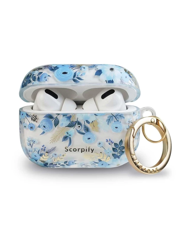 Alt view image 2 of 5 - SCORPIFY for AirPods Pro 3 Case (3rd Generation, 2025) with Keychain, Compatible with Apple AirPod Pro 3, Cute Protective Hard Shell Cover, Wireless Charging Earbuds Case for Women -