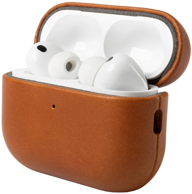 Main image of Snakehive Leather Case Compatible with AirPods Pro 3 - Case Cover - Tan