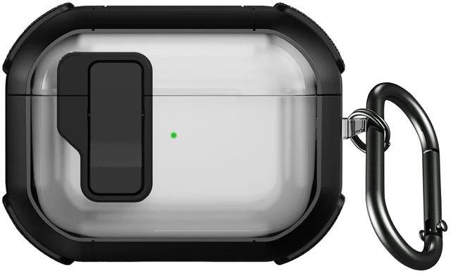 Main image of SaharaCase - AirPods Pro 3 Case - Secure Lock ^^ Venture-X Series - Clear/Black