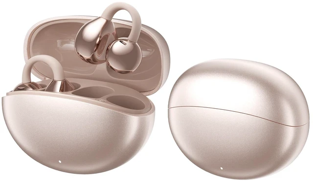 Main image of Open Ear Earbuds Clip On Headphones Wireless Earbuds for Workout(Rose Gold)
