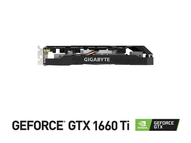 Alt view image 5 of 5 - GIGABYTE GeForce GTX 1660 Ti OC 6G 192-bit GDDR6 DisplayPort 1.4 HDMI 2.0B with Windforce 2X Cooling System Graphic Cards- Gv-N166TOC-6GD