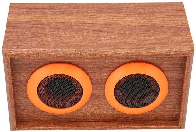 Main image of Phefop Wooden Tweeter Speaker, HiFi Loseless Sound, Dynamic 35W 6 for Music Lovers (Wood Grain)