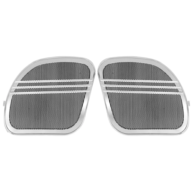 Alt view image 4 of 5 - HDBUBALUS Tri-Line Speaker Grills Cover Fit for Road Glide 2015-2025