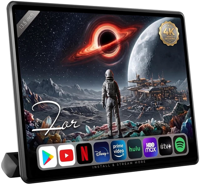 Main image of 13.5"Car TV For Back Seat Headrest Monitor (Pair), Car Entertainment System
