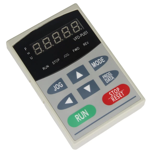 Alt view image 4 of 5 - VFD-PU01 Digital Control Operation Panel Keyboard Compatible with Delta Inverter Frequency Converter
